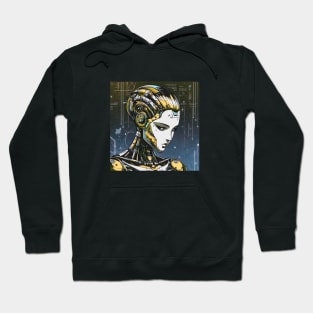 Cyborg Woman Hoodie